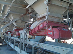 物料：礦石，建筑垃圾，固體廢棄物等